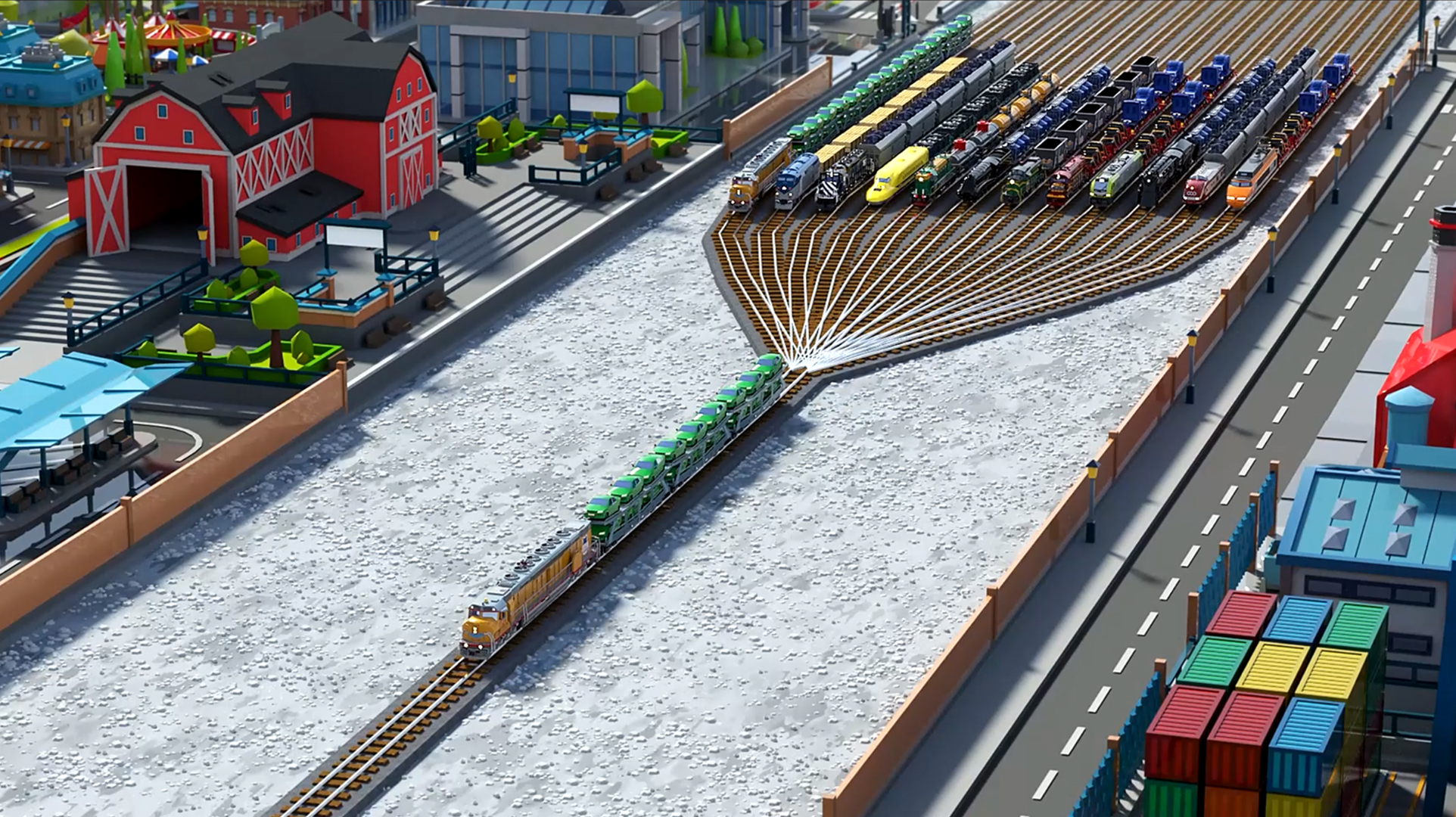 اسکرین شات 2 بازی Train Station 2: Rail Tycoon