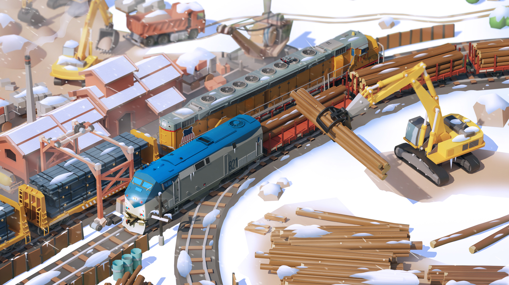 اسکرین شات 5 بازی Train Station 2: Rail Tycoon