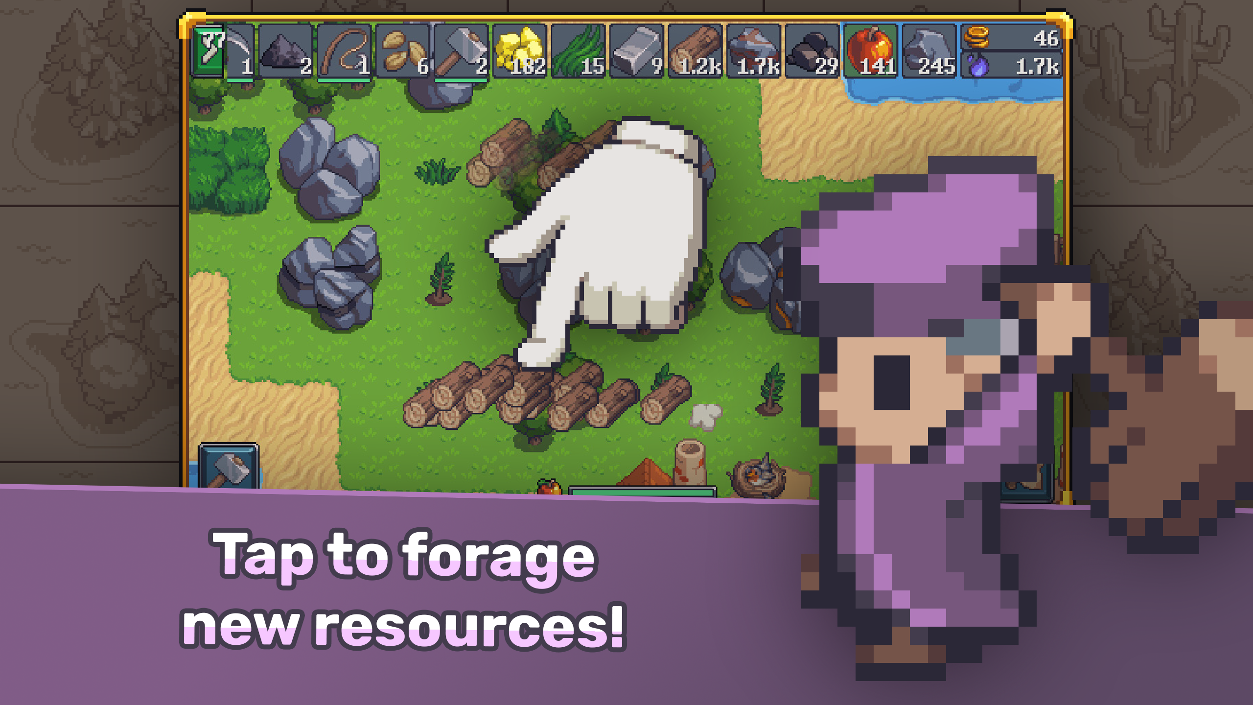 اسکرین شات 6 بازی Tap Craft: Mine Survival Sim