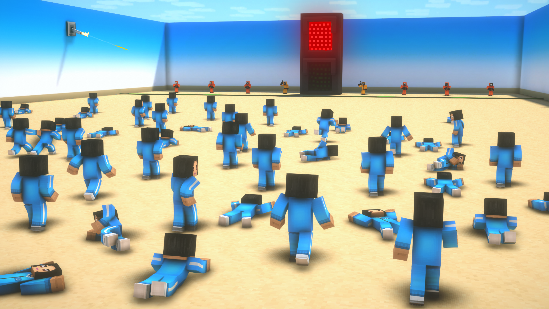 اسکرین شات 3 بازی Pixel Strike 3D - FPS Gun Game