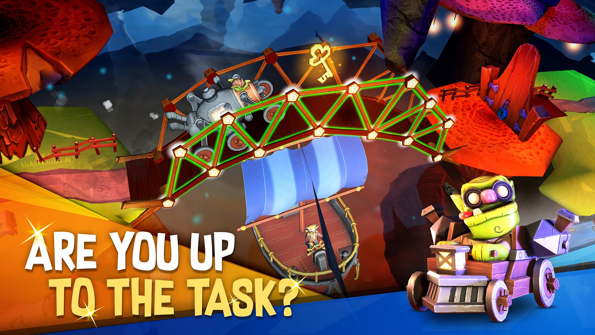 اسکرین شات 1 بازی Bridge Builder Adventure
