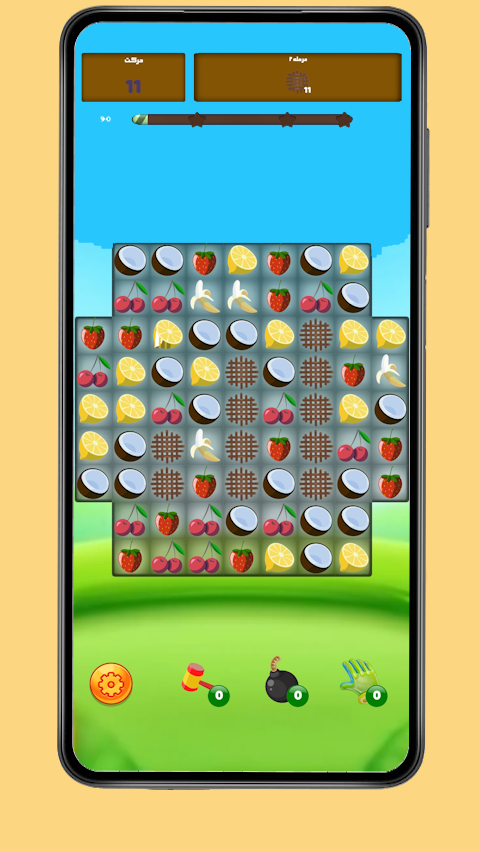 اسکرین شات 5 بازی بازی میوه ها | Match Fruit