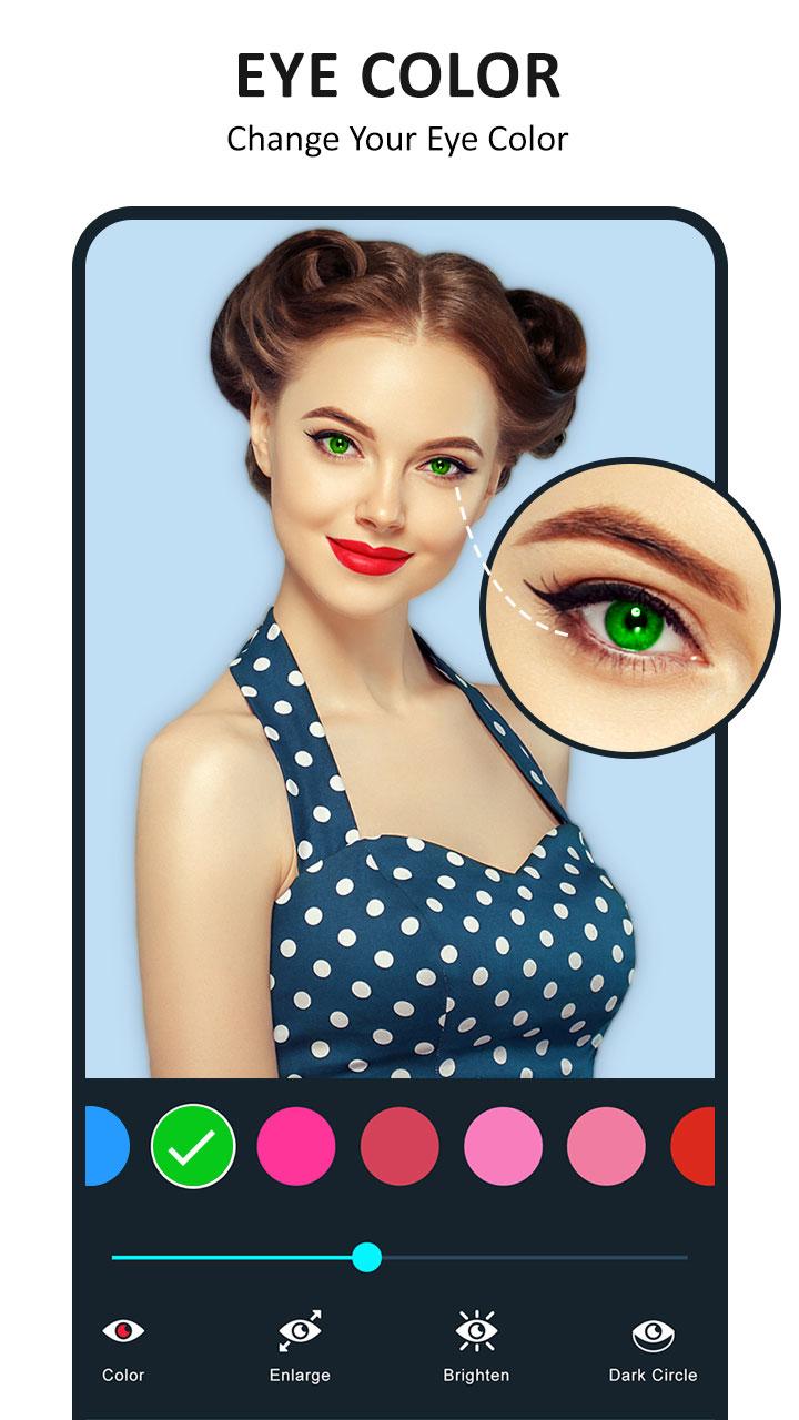 اسکرین شات 2 برنامه Beauty Makeup Camera - Selfie