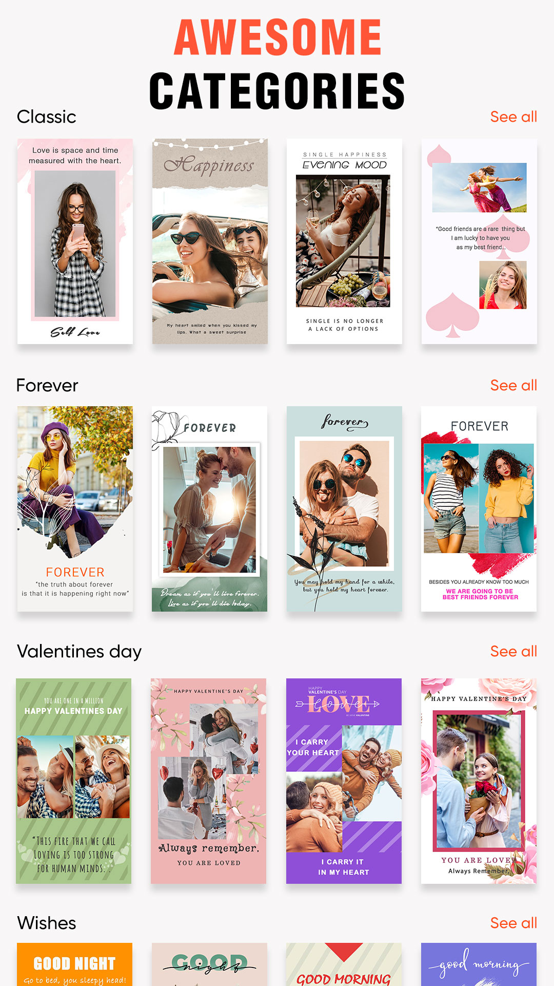 اسکرین شات 4 برنامه Story Maker: Editor & Creator