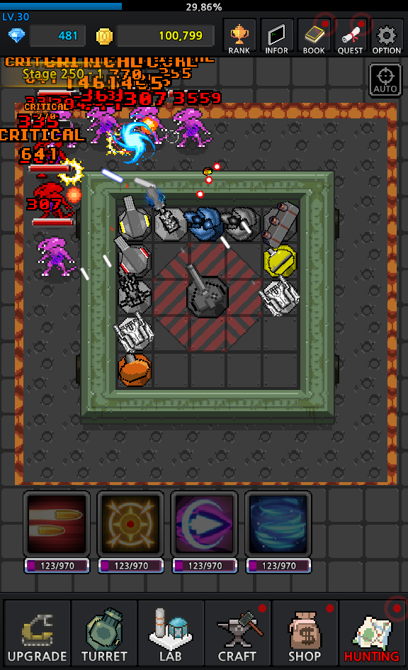 اسکرین شات 1 بازی Grow Turret TD : Idle Clicker