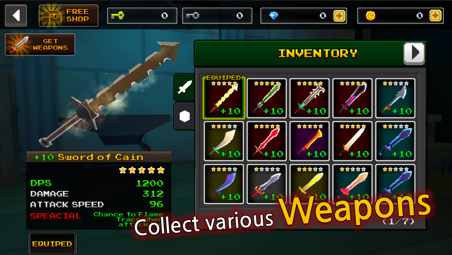 اسکرین شات 3 بازی Pixel Blade M