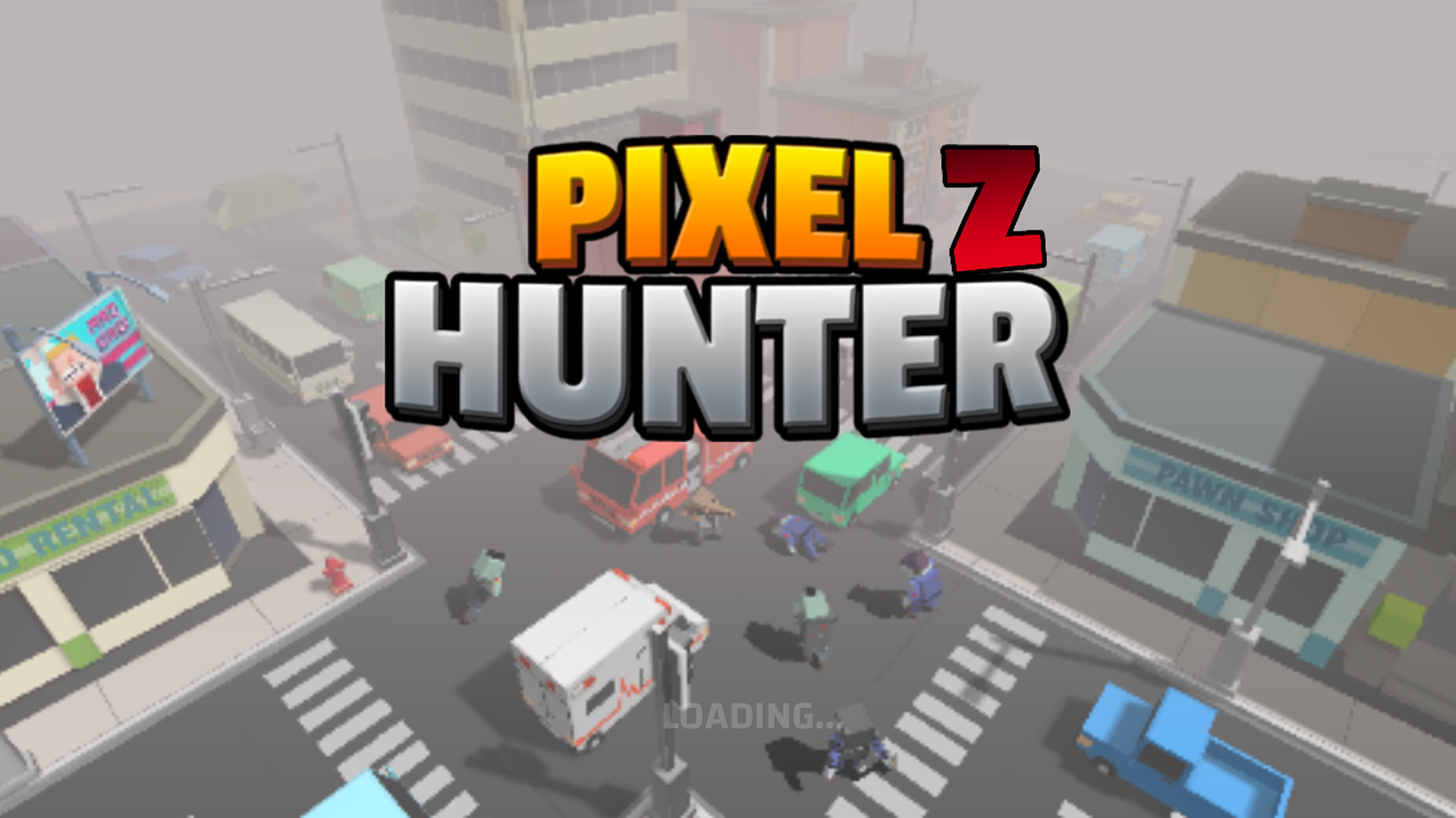 اسکرین شات 1 بازی Pixel Z Hunter 3D
