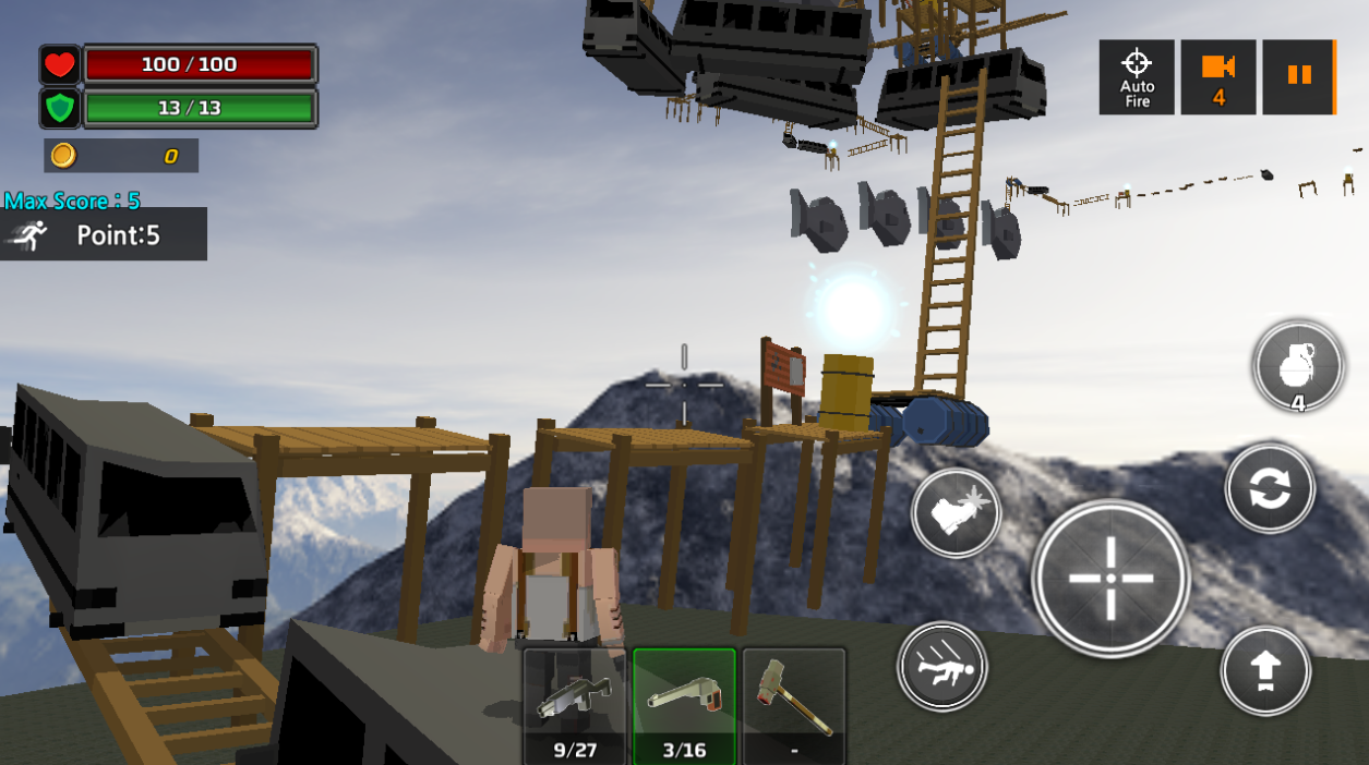 اسکرین شات 1 بازی Pixel Z World