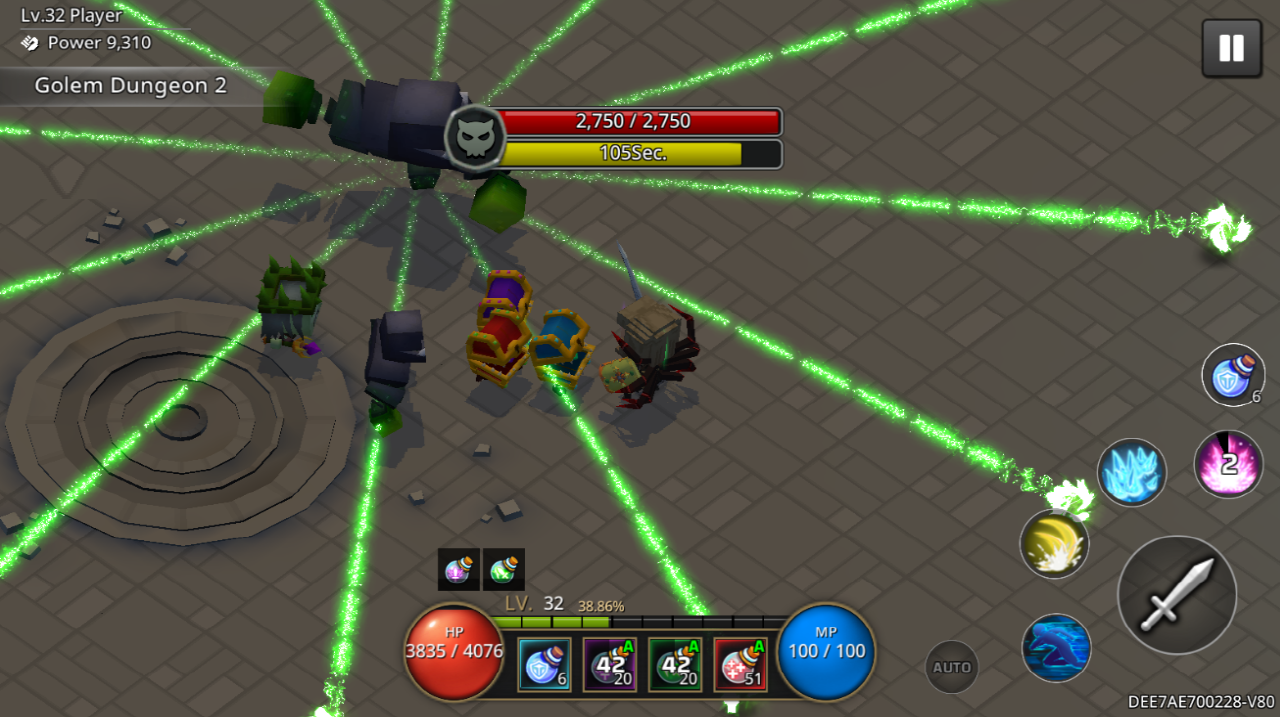 اسکرین شات 3 بازی Pixel Blade W : Idle Rpg