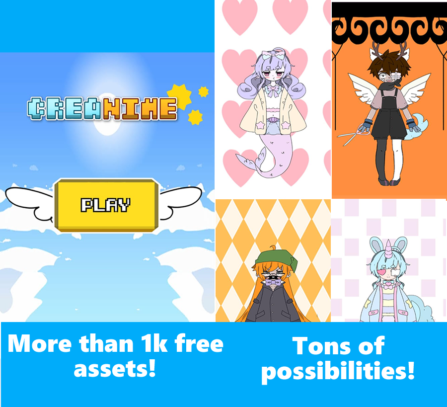 اسکرین شات 1 بازی Creanime anime character maker