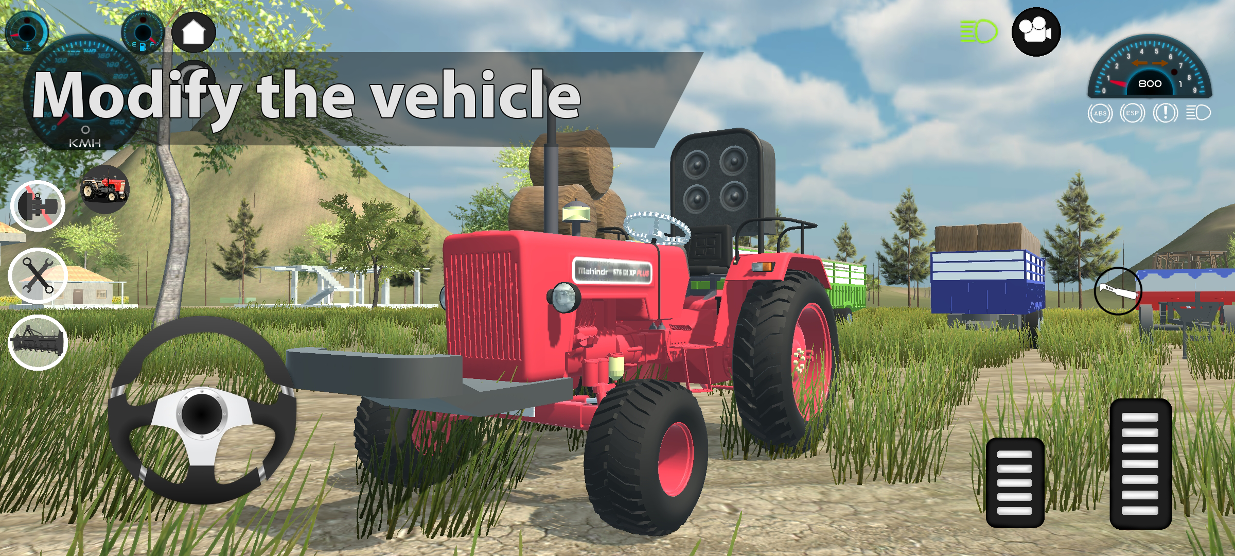 اسکرین شات 1 بازی Indian Tractor Simulator 2