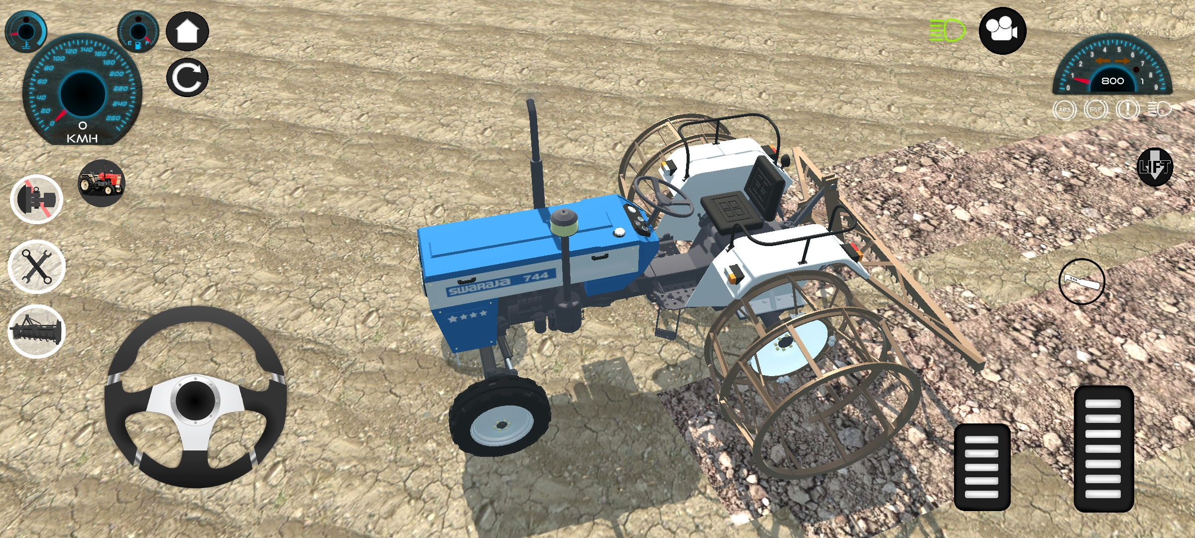 اسکرین شات 2 بازی Indian Tractor Simulator 2