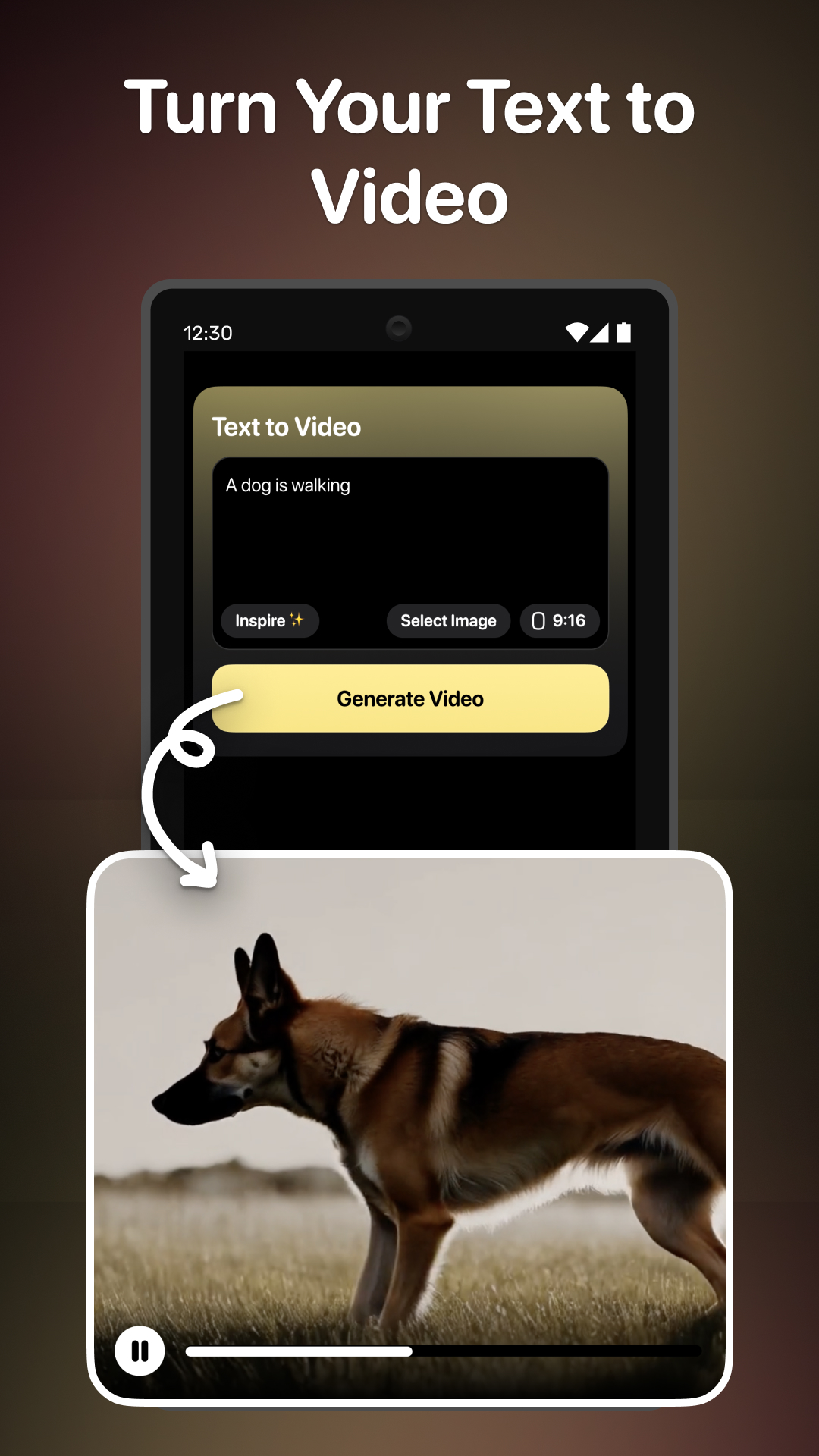 اسکرین شات 7 برنامه CloneAI AI Video Generator