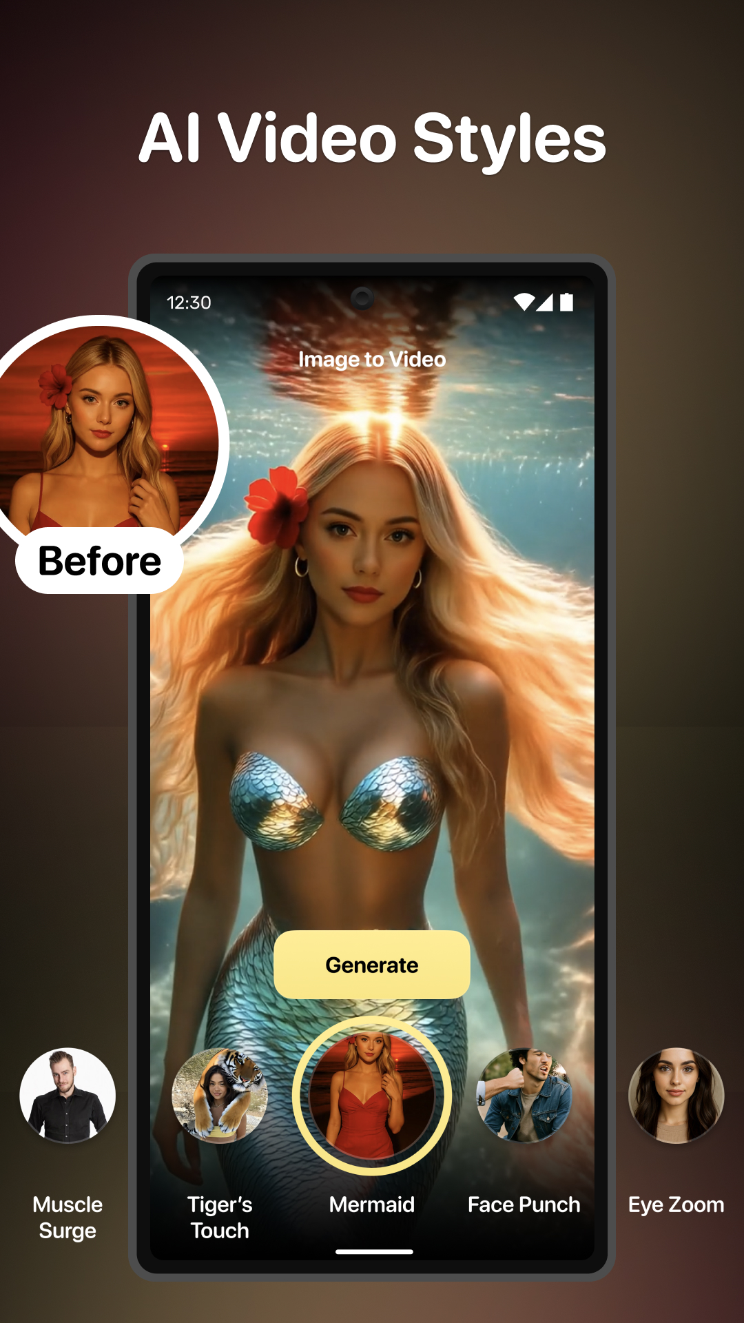 اسکرین شات 4 برنامه CloneAI AI Video Generator
