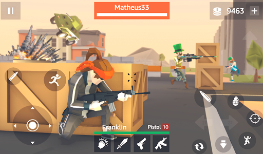 اسکرین شات 5 بازی Battle Guns 3D - Free Action War Shooting Game
