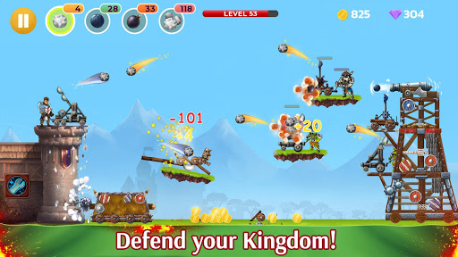 اسکرین شات 1 بازی Catapult Wars
