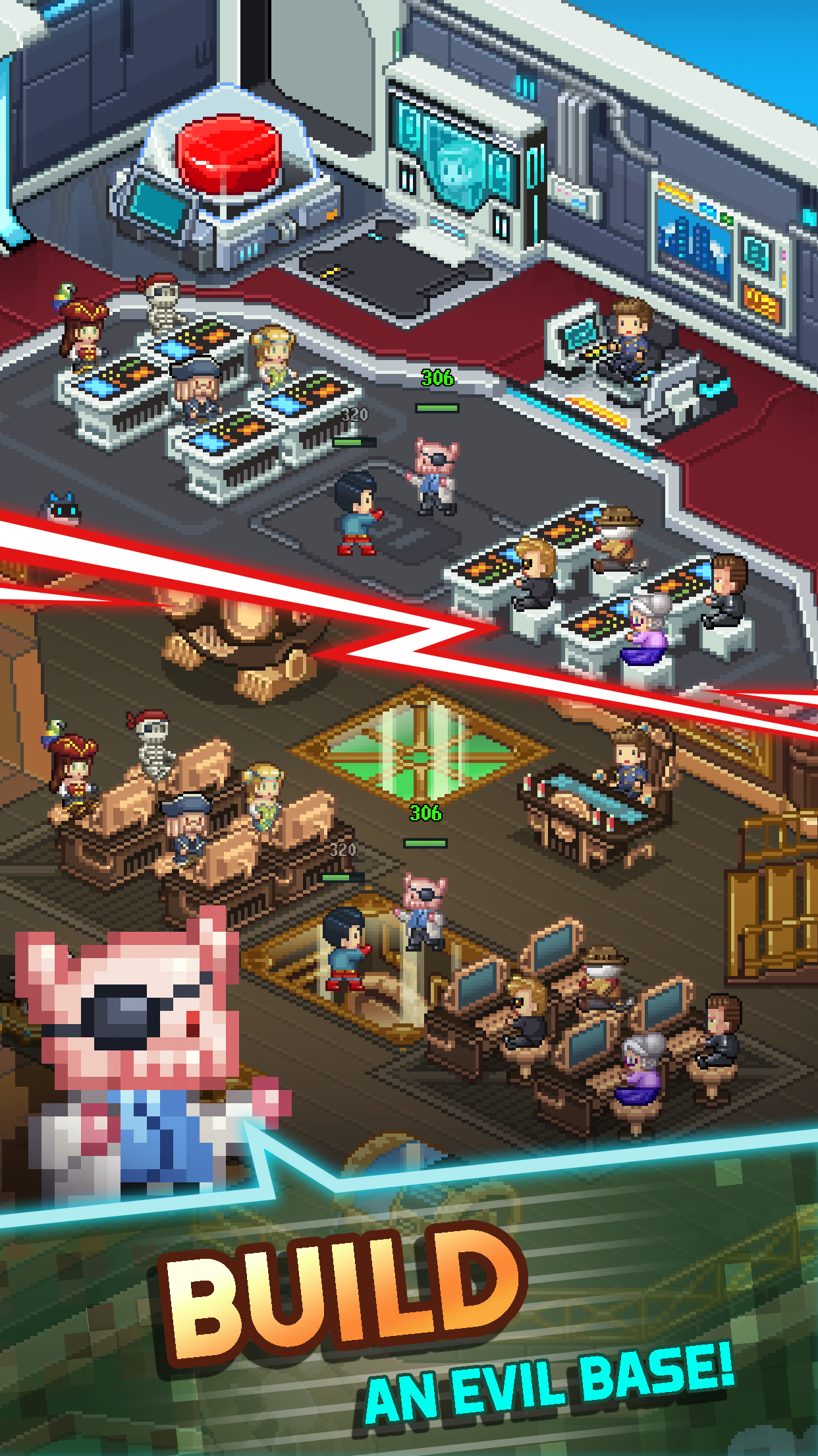 اسکرین شات 1 بازی Tap Tap Evil: Idle Cash 8 bit