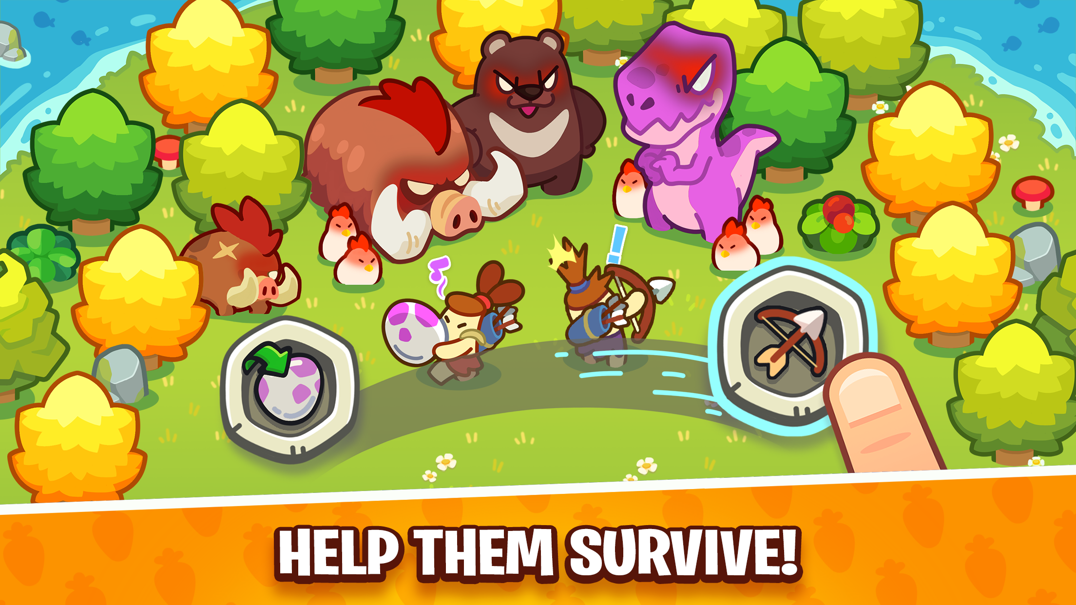 اسکرین شات 3 بازی Me is King: Stone Age tales