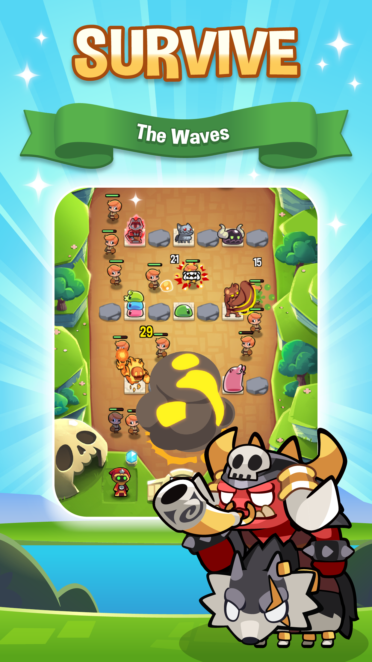 اسکرین شات 5 بازی Summoner's Greed: Idle TD Hero