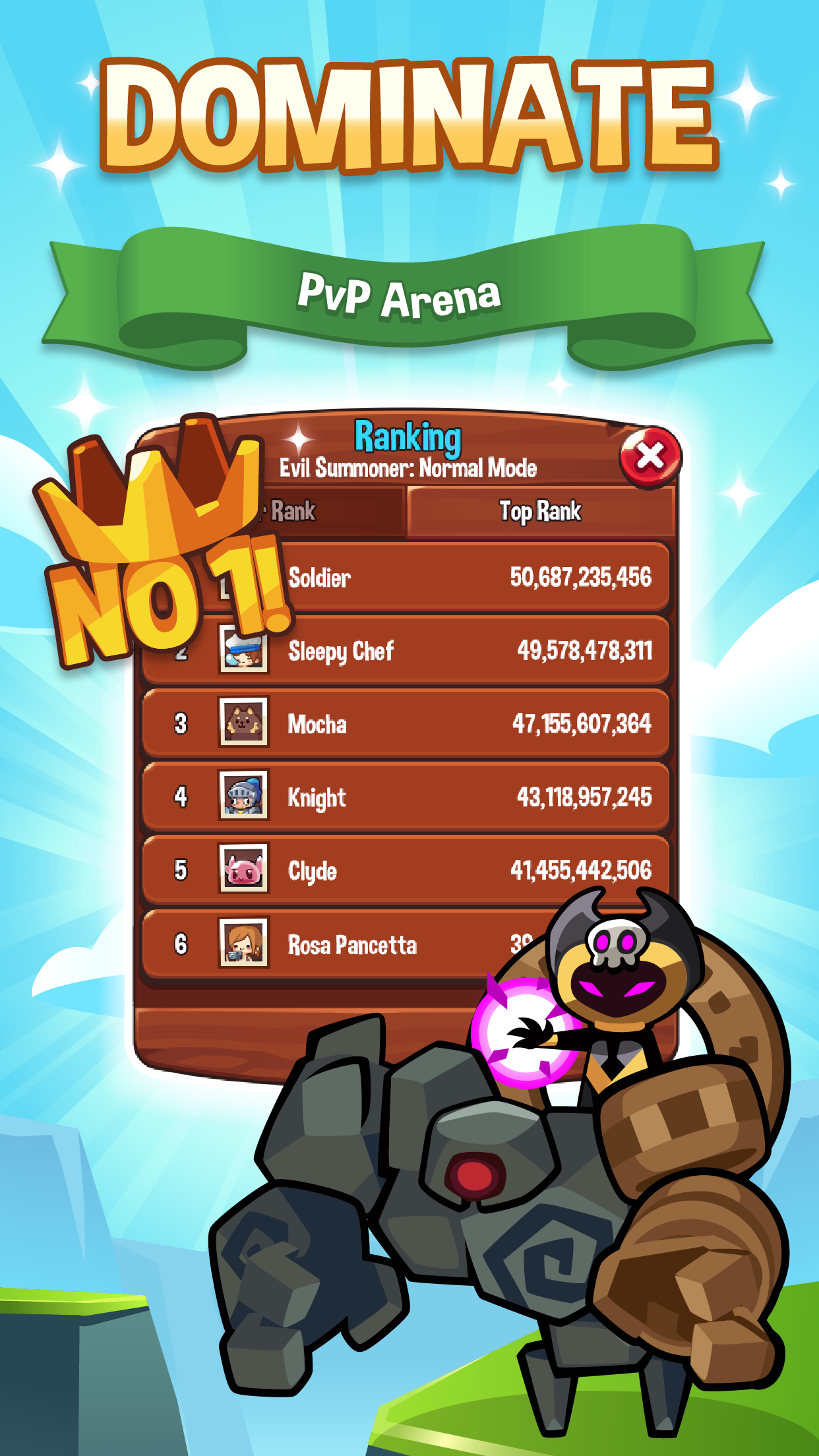 اسکرین شات 4 بازی Summoner's Greed: Idle TD Hero