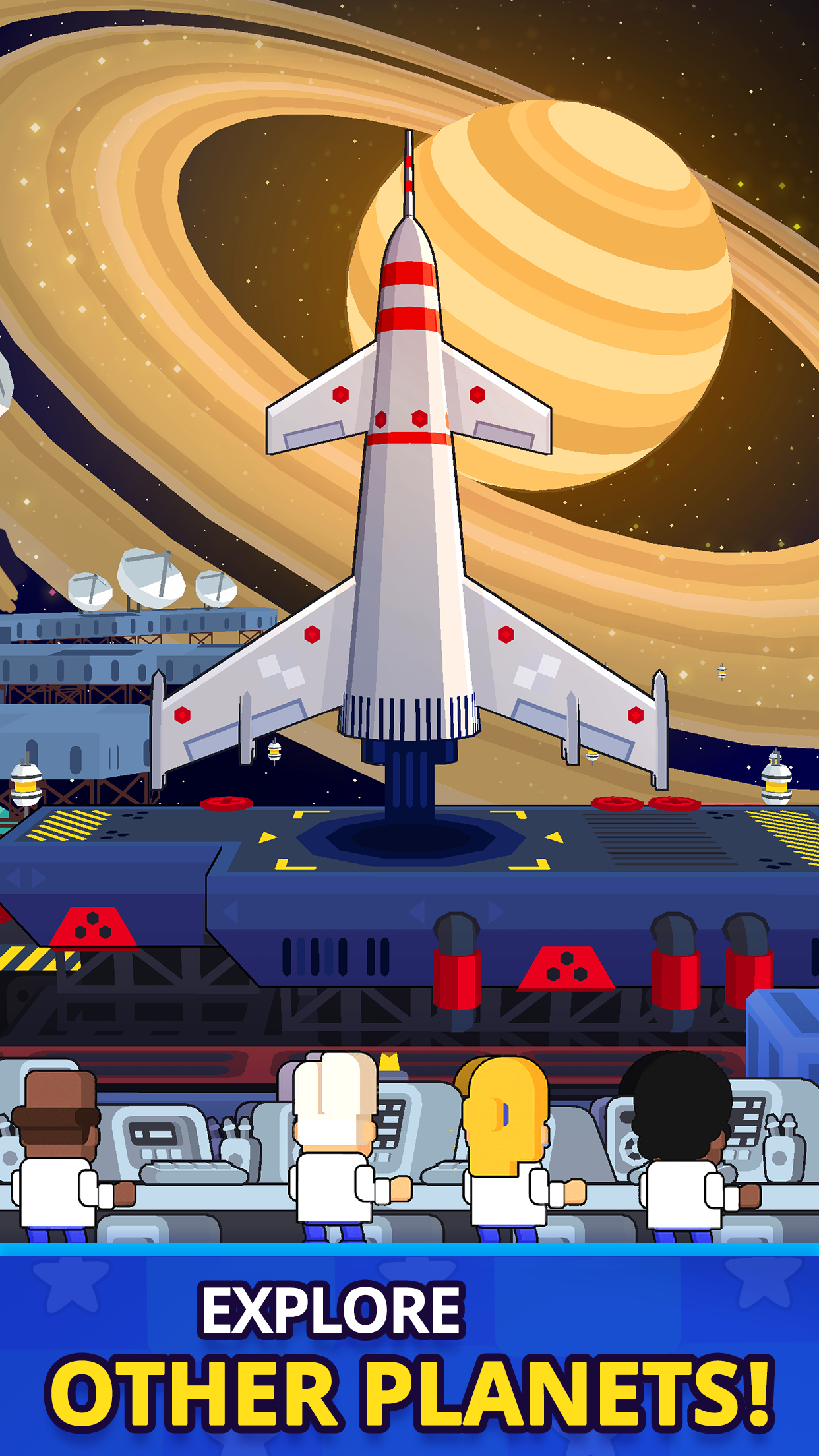 اسکرین شات 3 بازی Rocket Star: Idle Tycoon Game