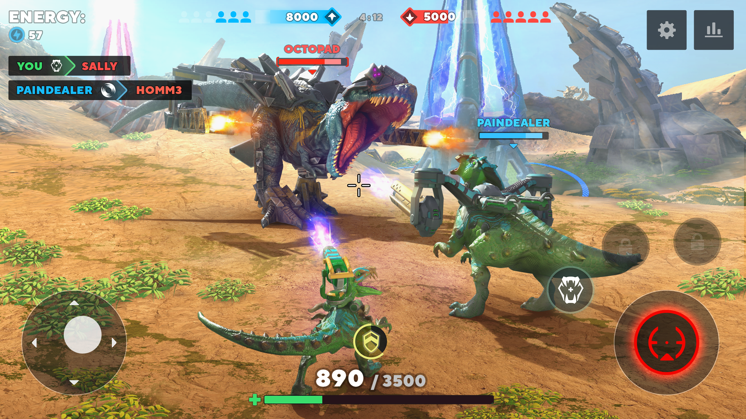 اسکرین شات 6 بازی Dino Squad: Dinosaur Shooter