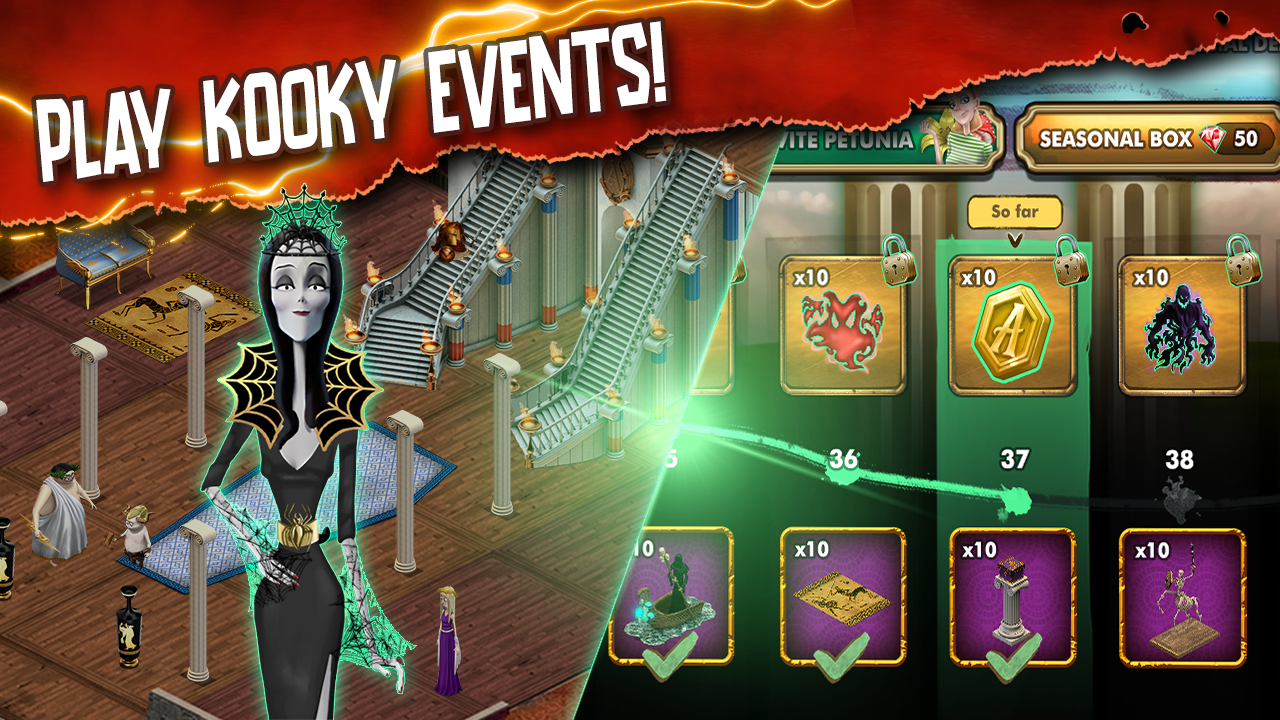 اسکرین شات 6 بازی Addams Family: Mystery Mansion