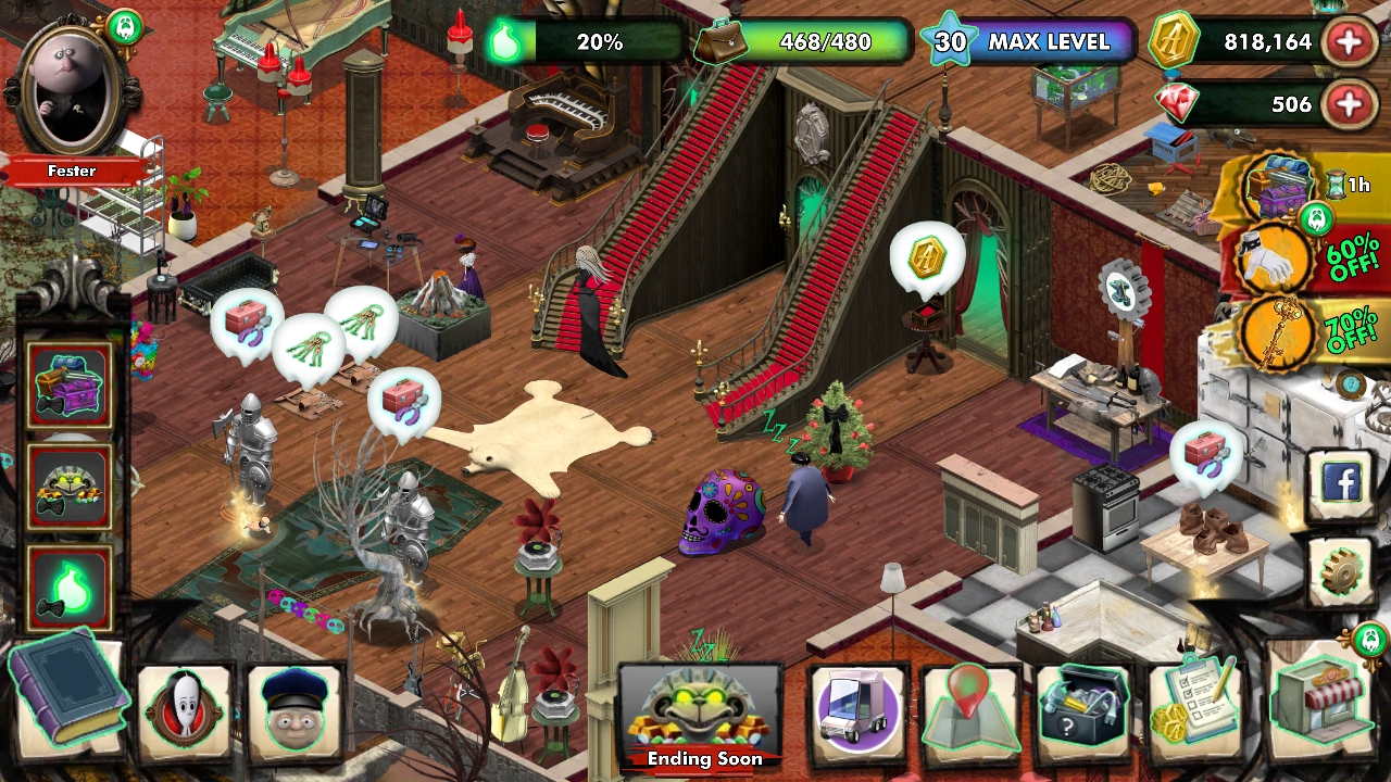 اسکرین شات 8 بازی Addams Family: Mystery Mansion