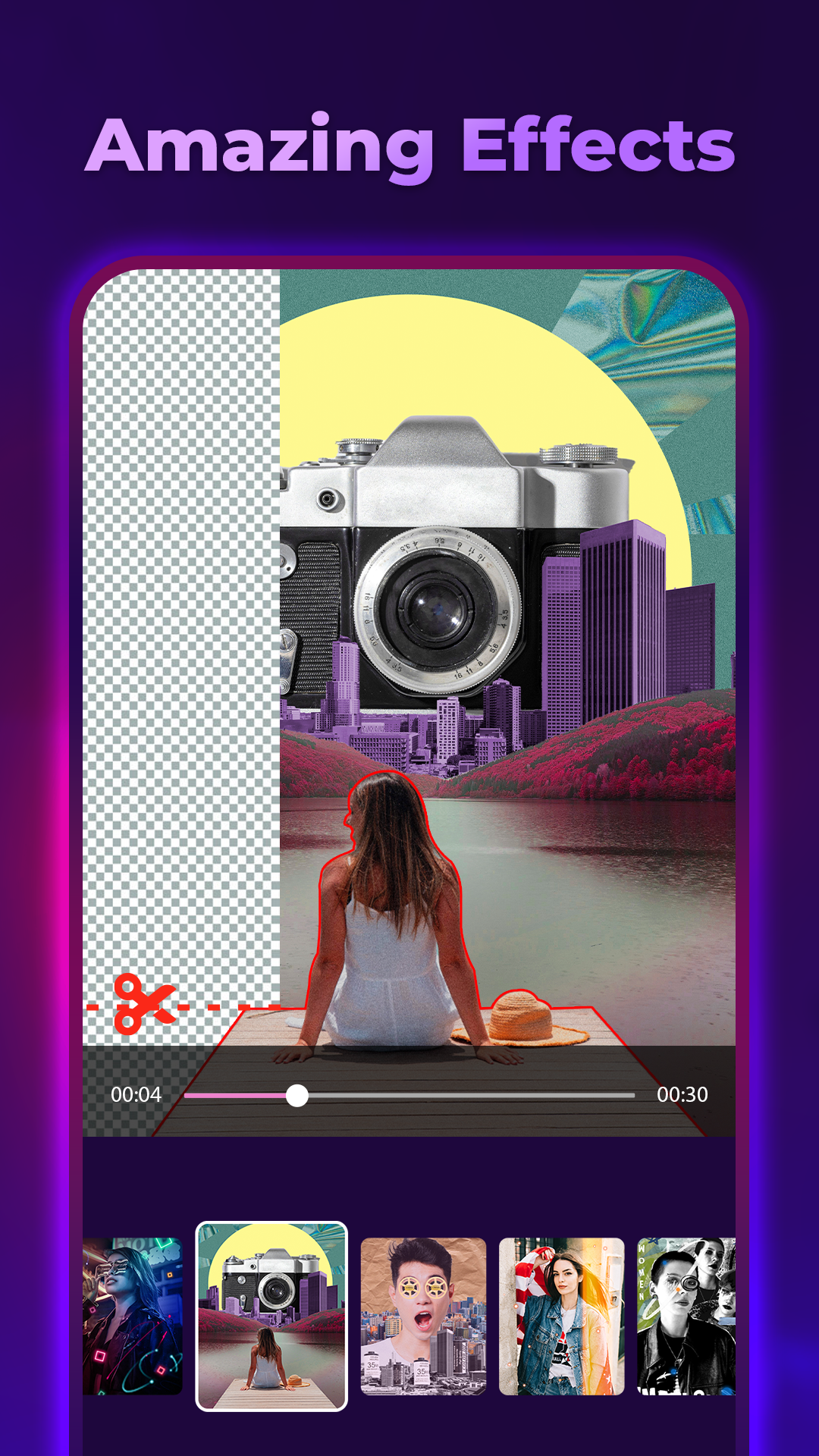 اسکرین شات 4 برنامه Photo Video Maker - Pixpoz