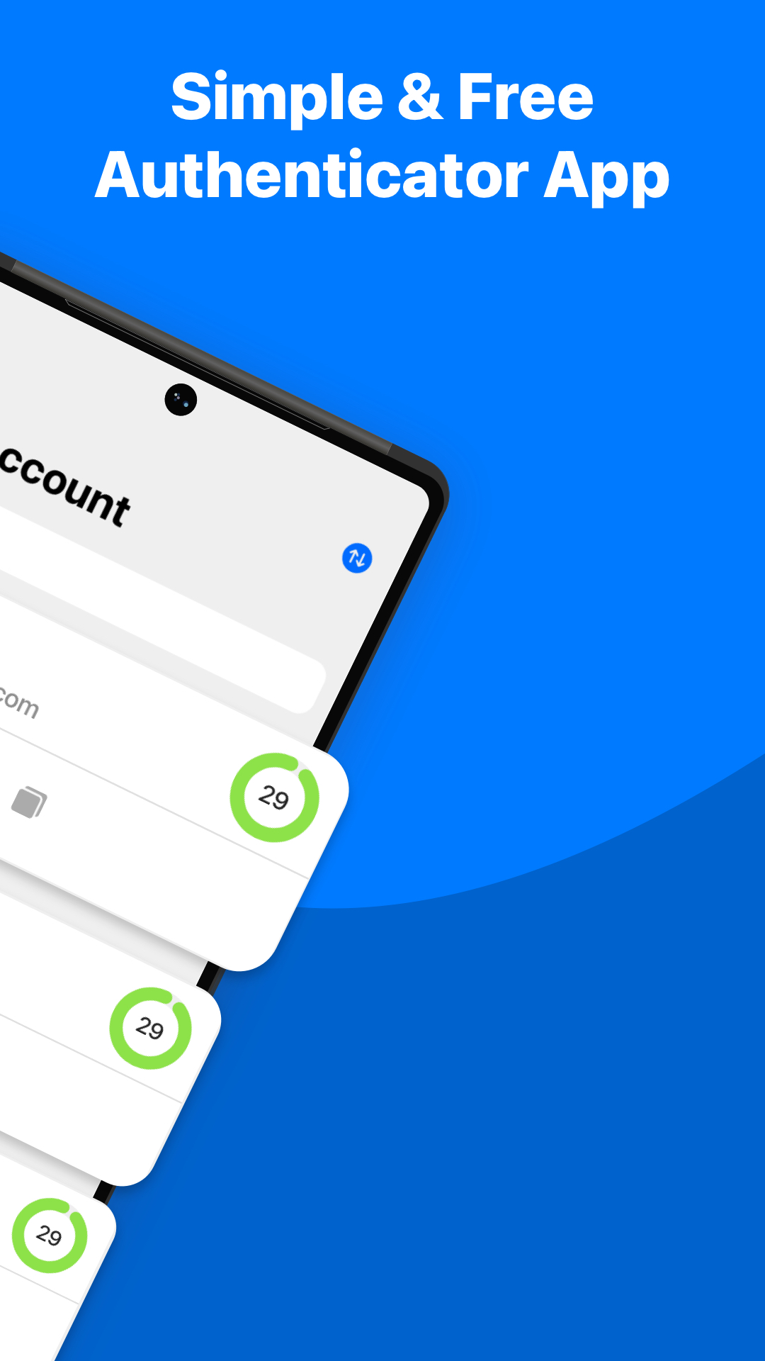 اسکرین شات 2 برنامه Authenticator App
