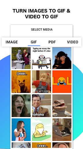اسکرین شات 2 برنامه GIF Maker, GIF Editor, Photo to GIF, Video to GIF