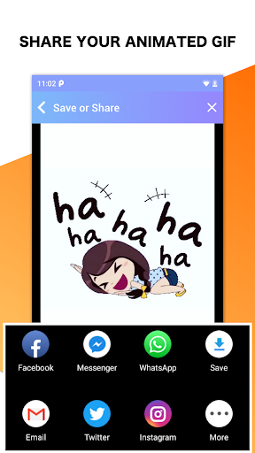 اسکرین شات 6 برنامه GIF Maker, GIF Editor, Photo to GIF, Video to GIF