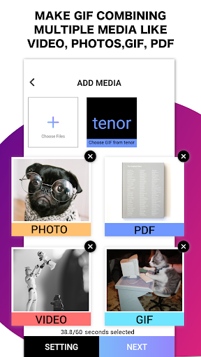اسکرین شات 4 برنامه GIF Maker, GIF Editor, Photo to GIF, Video to GIF