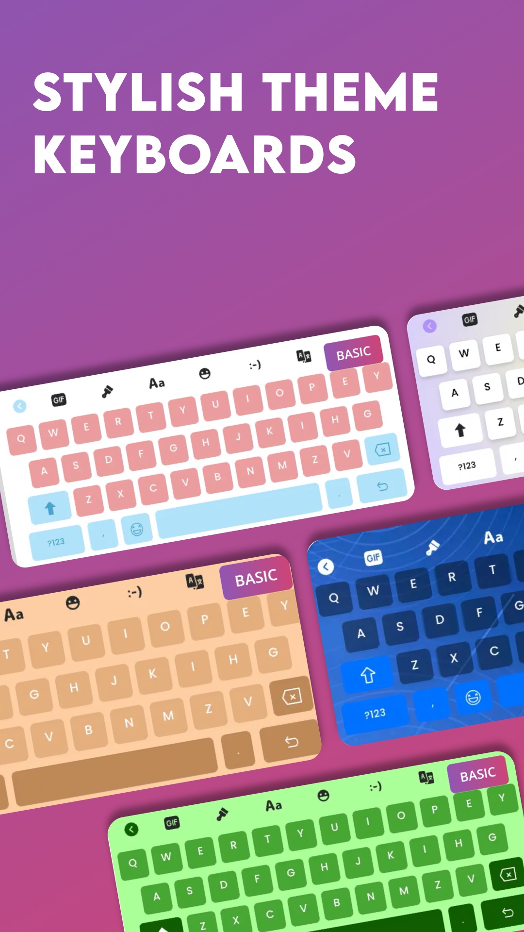 اسکرین شات 3 برنامه Cool Fonts & Keyboard for Bio