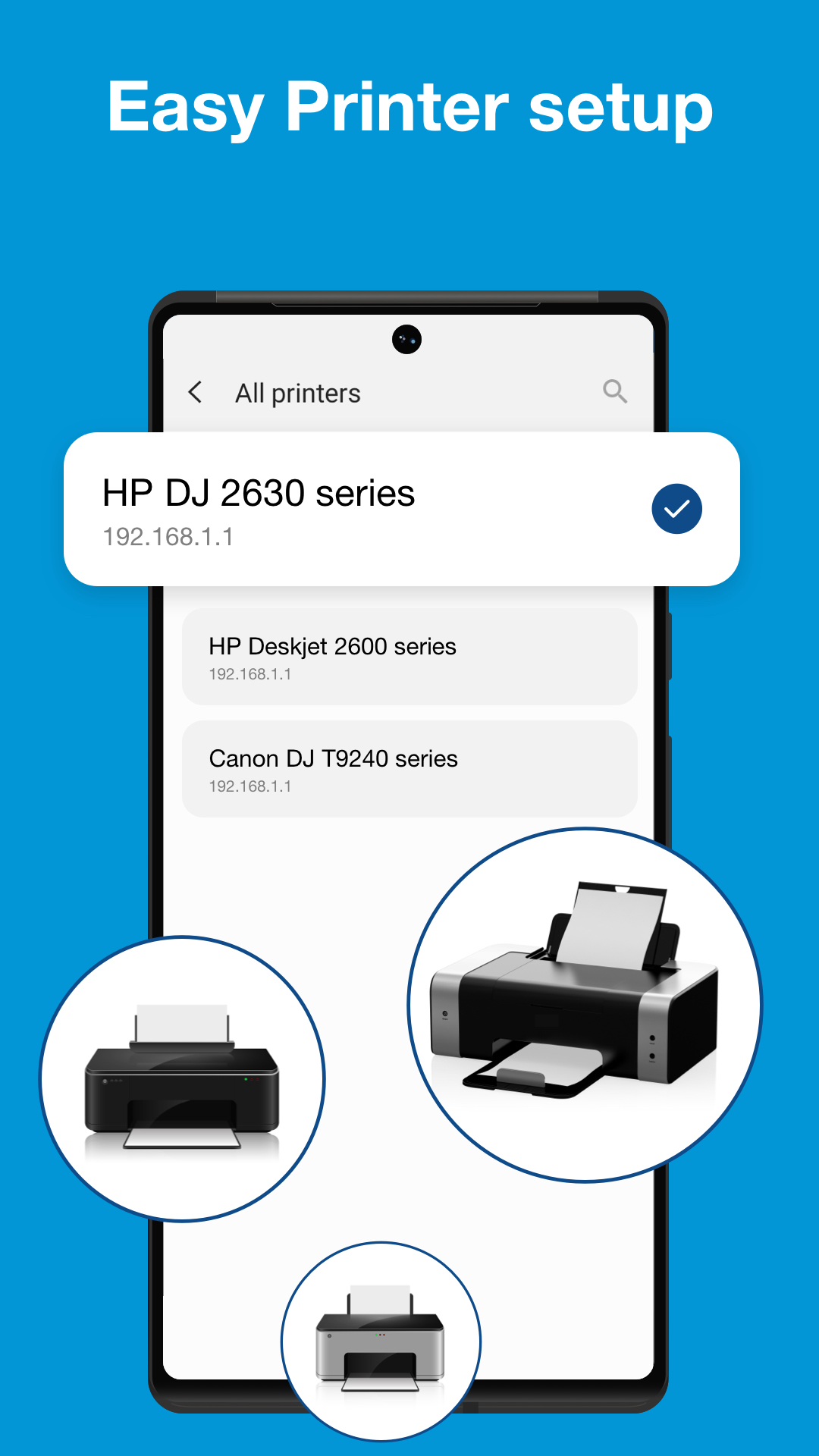 اسکرین شات 3 برنامه Smart HPrinter Service :ePrint