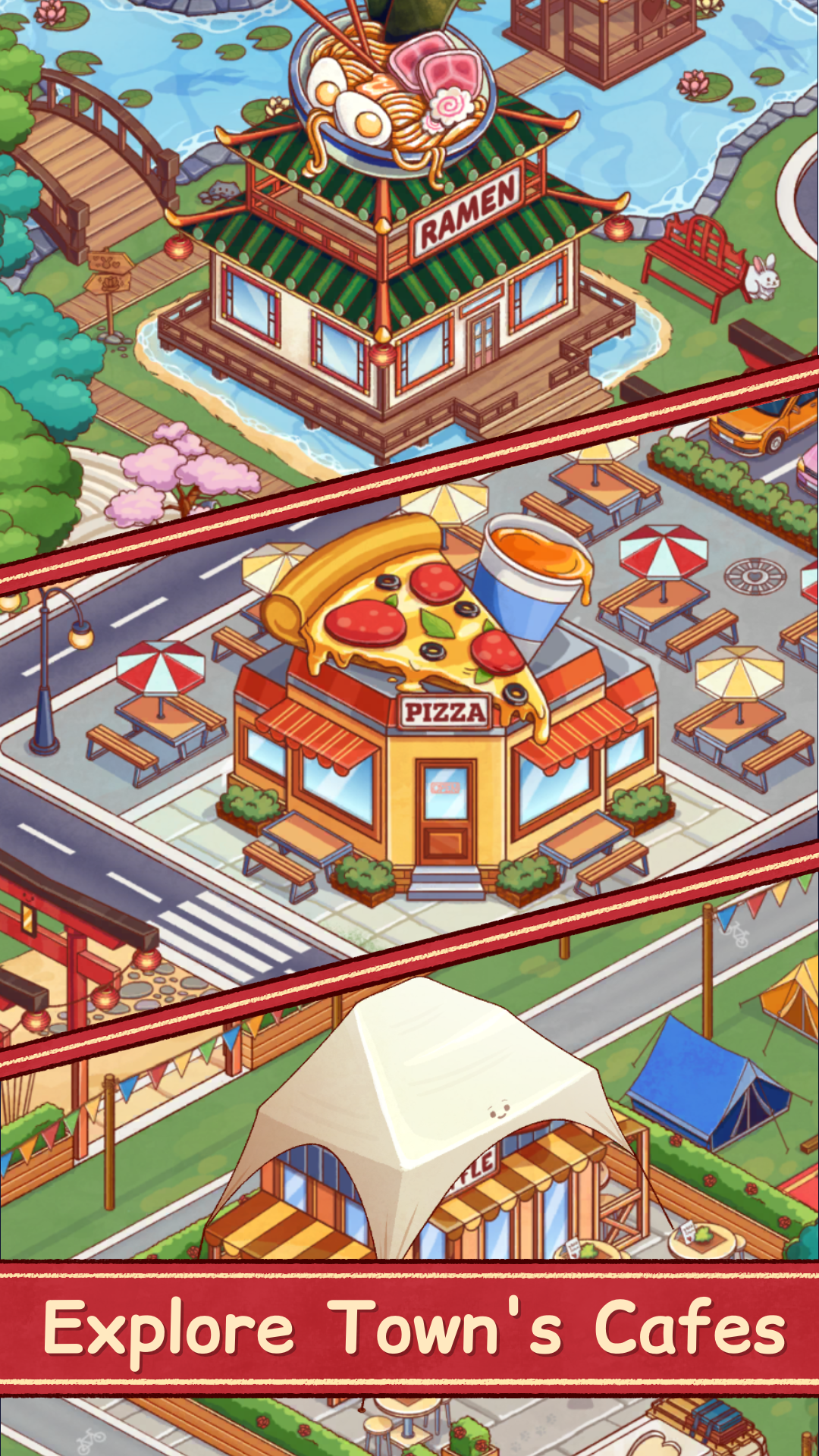 اسکرین شات 3 بازی Lily's Town: Cooking Cafe