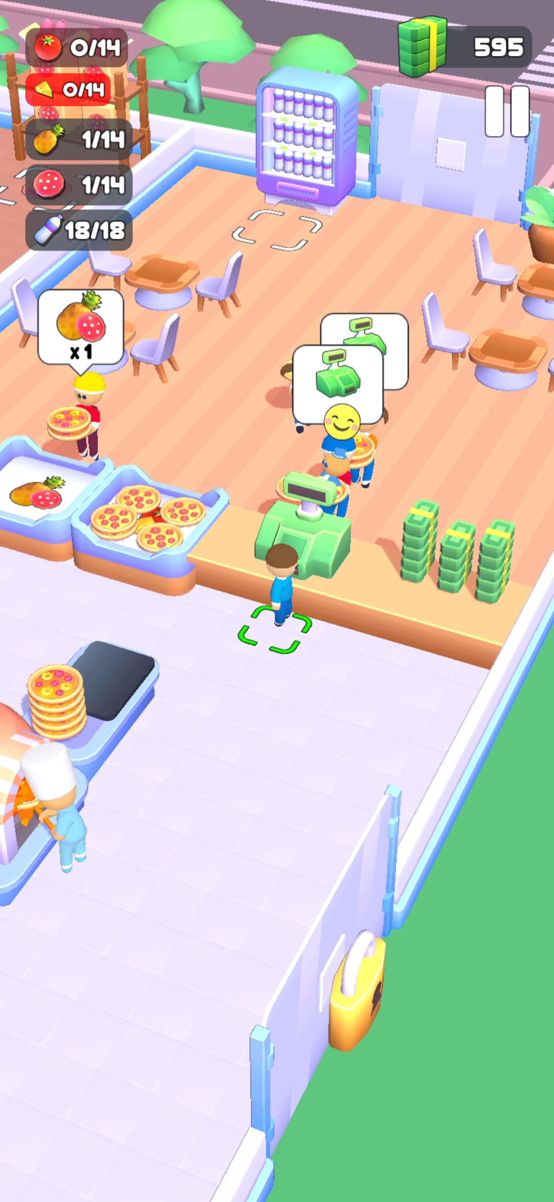 اسکرین شات 1 بازی Pizza Universe