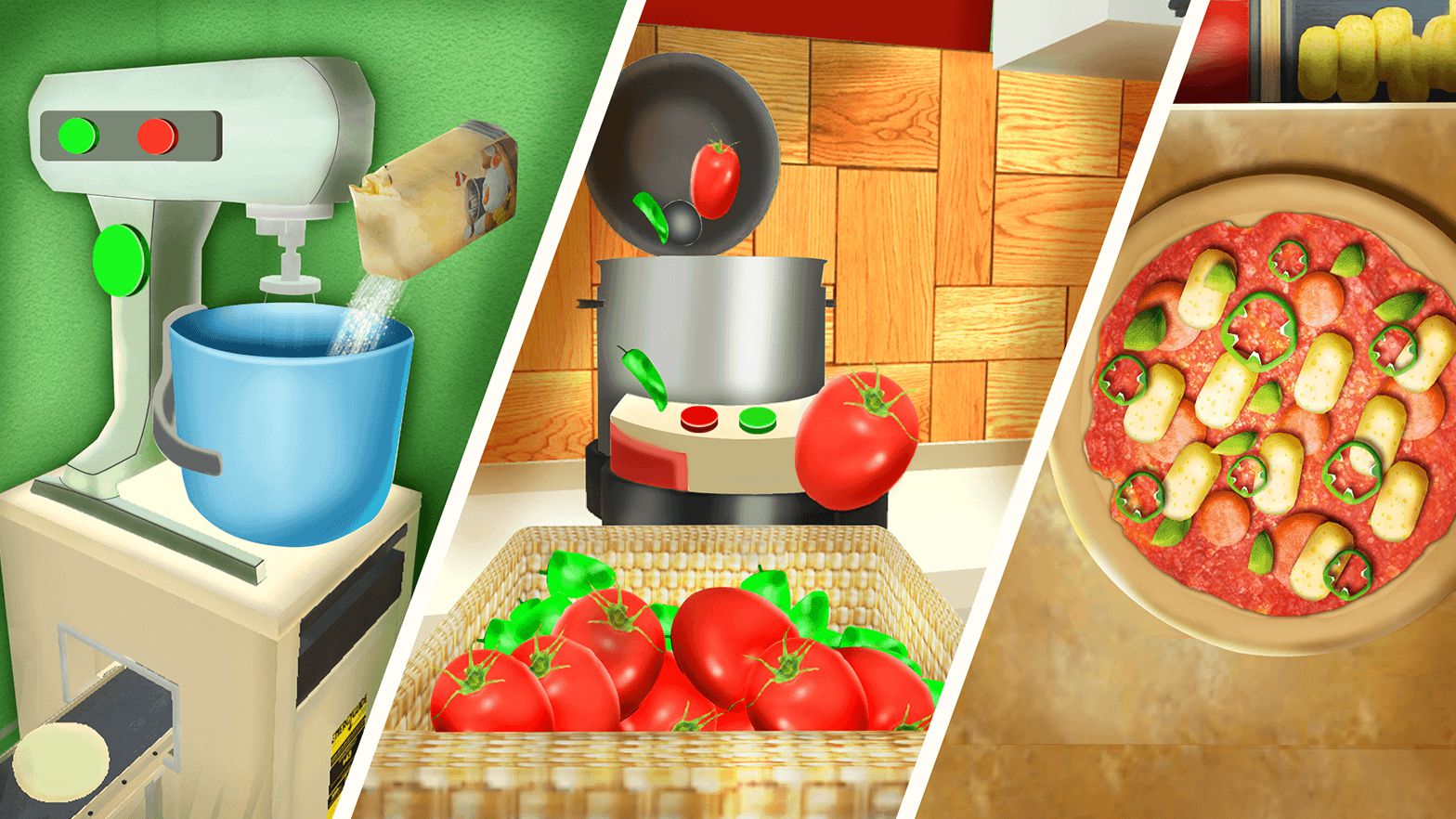اسکرین شات 2 بازی Pizza Simulator: 3D Cooking