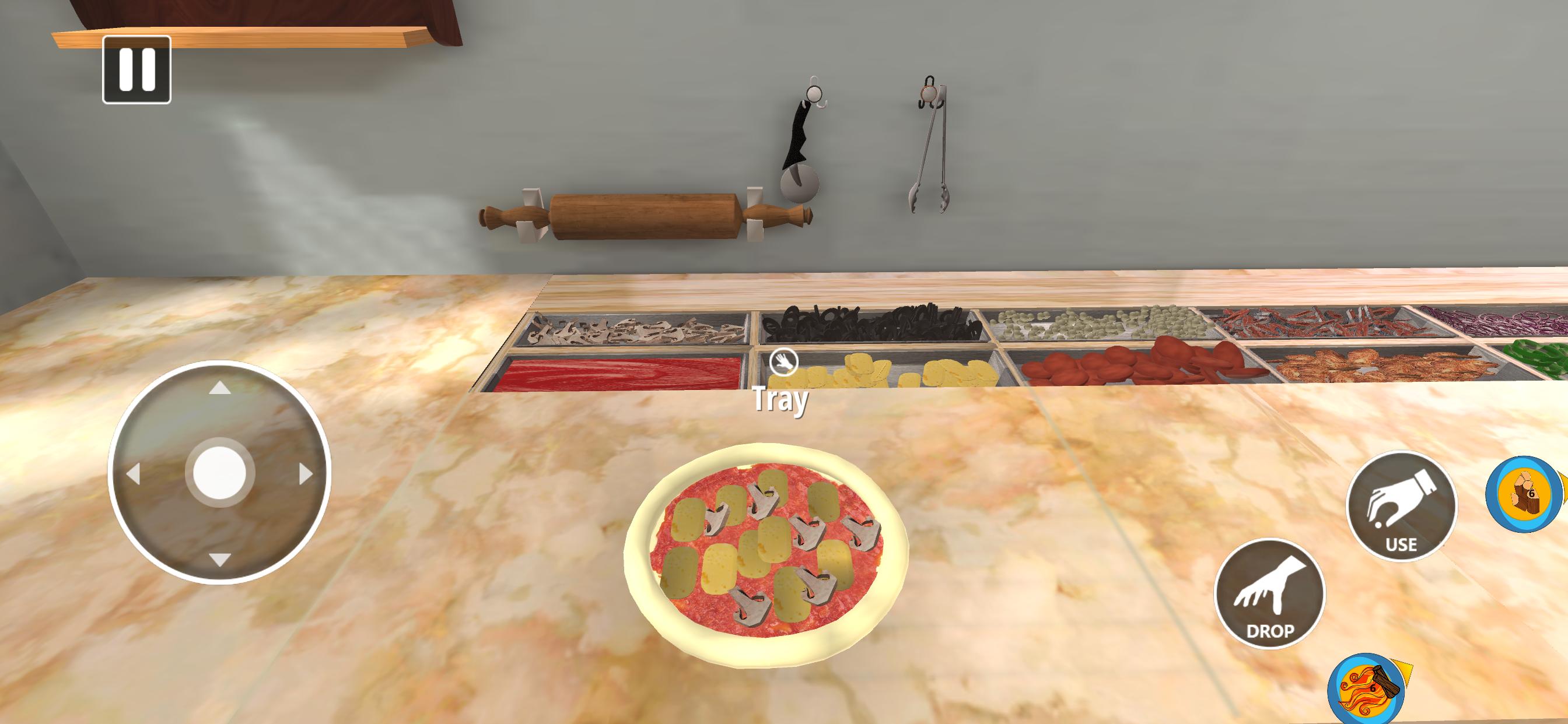 اسکرین شات 1 بازی Pizza Simulator: 3D Cooking