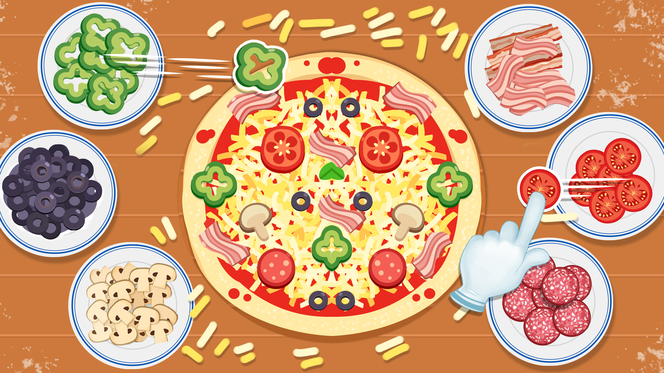 اسکرین شات 3 بازی Pizza Maker Pizza Baking Games