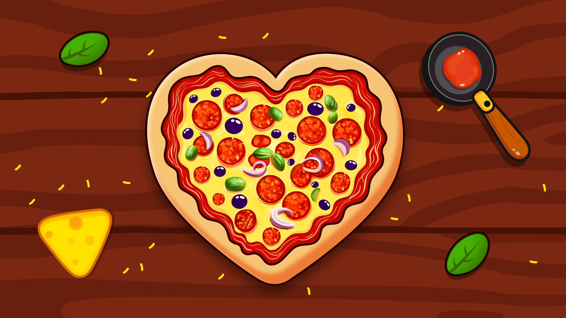 اسکرین شات 1 بازی Pizza Maker Kids Cooking Games