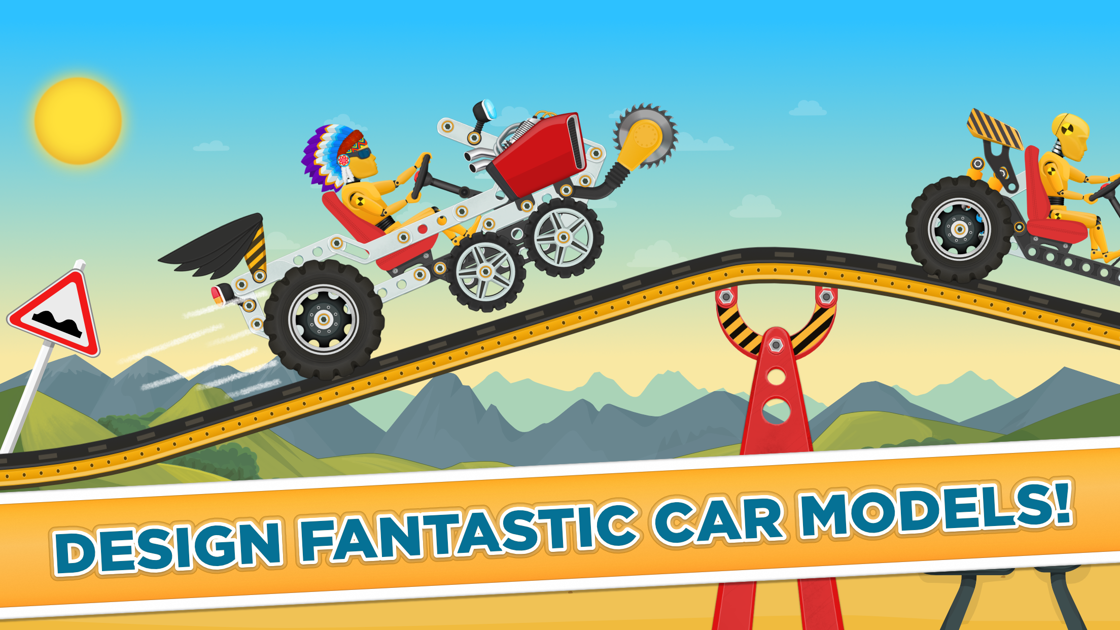 اسکرین شات 1 بازی Car Builder & Racing for Kids