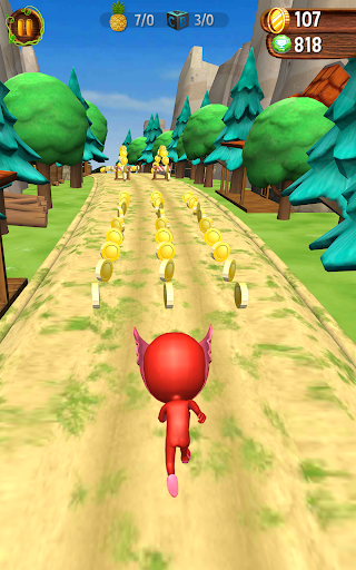 اسکرین شات 8 بازی Masks Heroes Run - PJ's Jungle Adventure