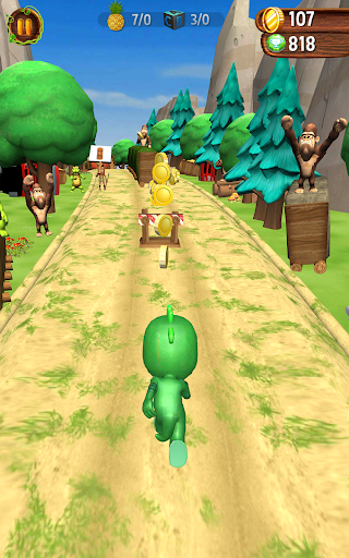 اسکرین شات 4 بازی Masks Heroes Run - PJ's Jungle Adventure