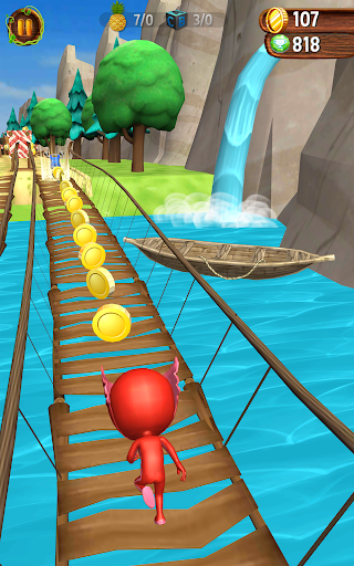 اسکرین شات 5 بازی Masks Heroes Run - PJ's Jungle Adventure