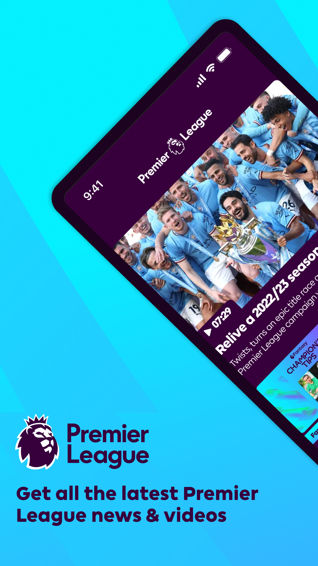 اسکرین شات 1 برنامه Premier League - Official App