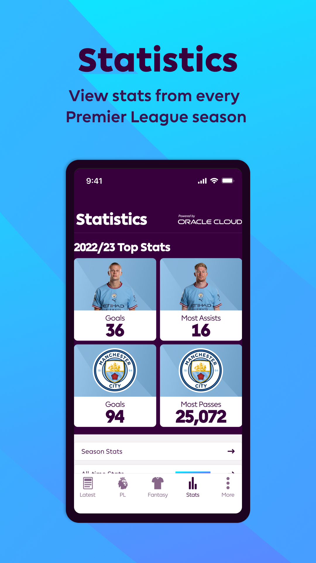 اسکرین شات 4 برنامه Premier League - Official App