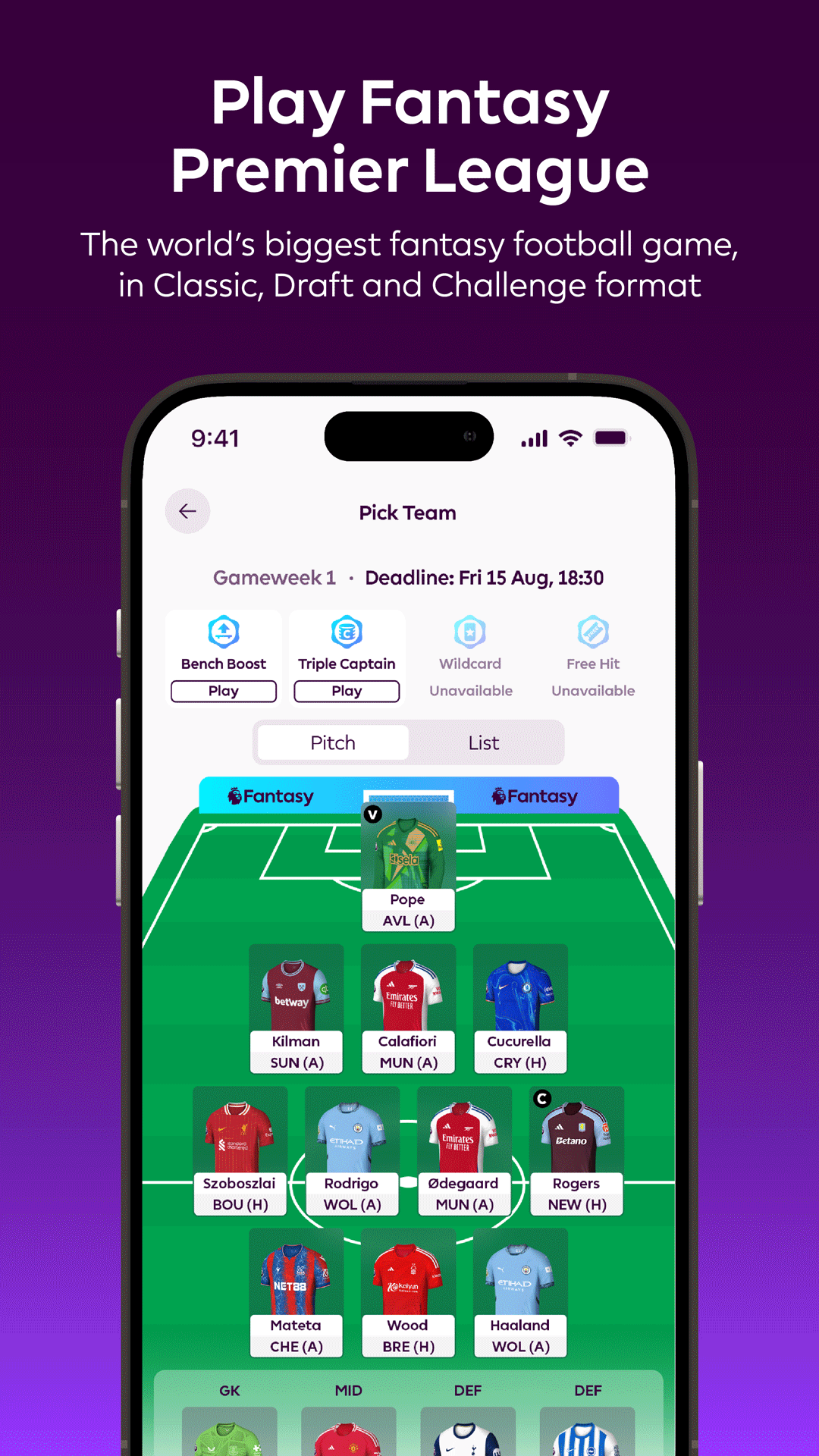 اسکرین شات 6 برنامه Official Premier League App
