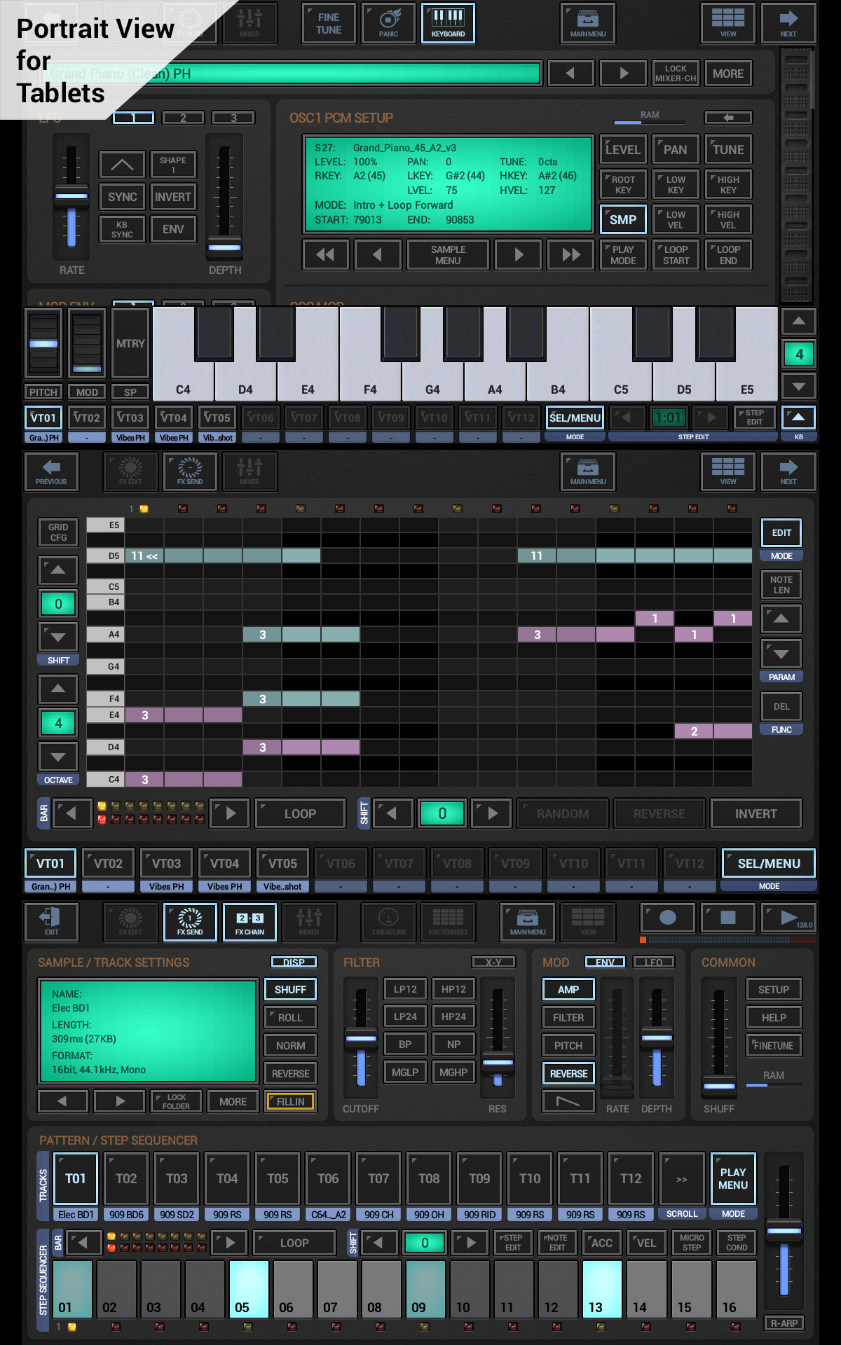 اسکرین شات 1 برنامه G-Stomper Studio Demo