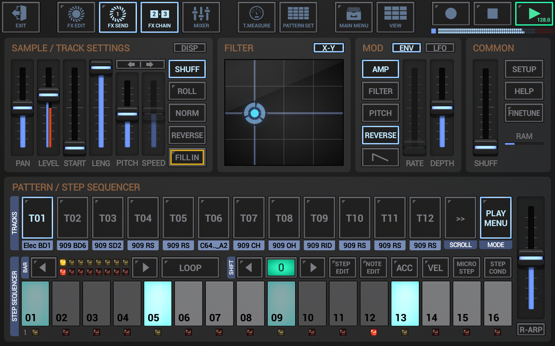 اسکرین شات 2 برنامه G-Stomper Studio Demo